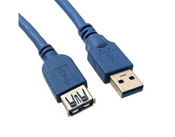 Компьютерный шнур: USB3.0-A M USB-A F 1m                             