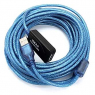 Компьютерный шнур: USB2.0 with amplifier 10m                         