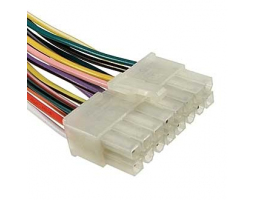 Межплатный кабель: MF-2x8F wire 0,3m AWG20                           