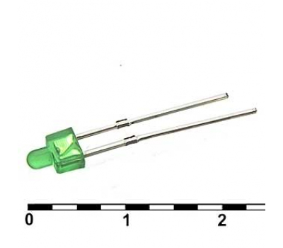 Светодиод: 2x2 diff green 30mcd 2,1v Светодиод: 2x2 diff green 30mcd 2,1v