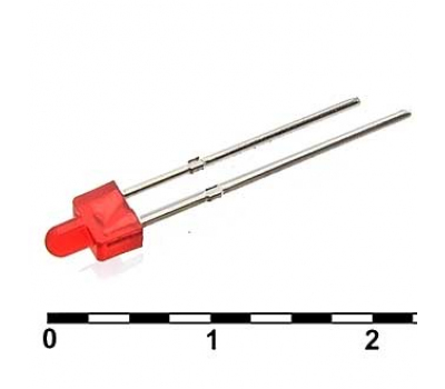 Светодиод: 2x2 diff red 30mcd 2,1v Светодиод: 2x2 diff red 30mcd 2,1v