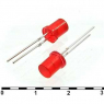 Светодиод: 5x5 CYL red diff 50mcd 2,1v                       