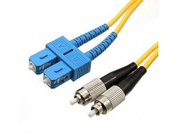 Шнур оптический: FC/PC-SC/PC-SM-DX-3.0MM-3M                        