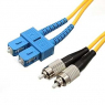 Шнур оптический: FC/PC-SC/PC-SM-DX-3.0MM-3M                        