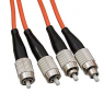 Шнур оптический: FC-FC-MM-DX-3.0MM-3M                              