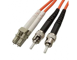 Шнур оптический: LC-ST-MM-DX-3.0MM-3M                              