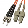 Шнур оптический: ST-SC-MM-DX3.0MM-3M                               