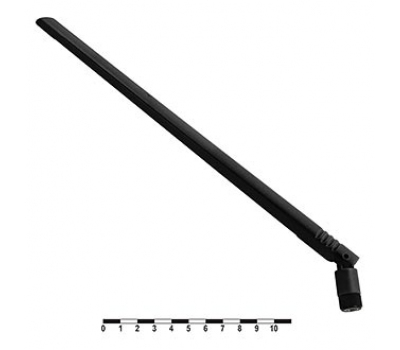 Антенна WiFi: Antenna Wi-Fi 7dB black SMA-J Антенна WiFi: Antenna Wi-Fi 7dB black SMA-J