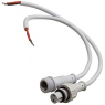 Разъем: 2pin WP L=40 D=13mm 2*0.3mm2                      