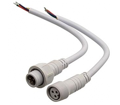 Разъем: 3pin WP L=40 D=21.5mm 3*0.3mm2 Разъем: 3pin WP L=40 D=21.5mm 3*0.3mm2