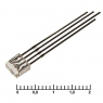 Светодиод: 2x5x5 RGB 800-1000 mcd 2-3,4v                     