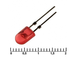Светодиод: 3ORD 800mcd 2,3v 70/35d Светодиод: 3ORD 800mcd 2,3v 70/35d