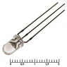 Светодиод: 5 RG 500-1000 mcd 2-3,4v                          