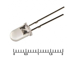 Светодиод: 5RWWC 22000mcd 2900K 3,4v 15d                     