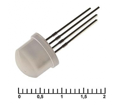 Светодиод: 8 RBG 300-500 mcd 2-3,4v