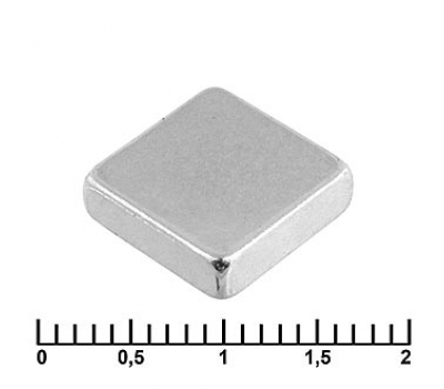 Магнит: B 10x10x3 N35 Магнит: B 10x10x3 N35