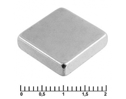 Магнит: B 15x15x4 N35 Магнит: B 15x15x4 N35