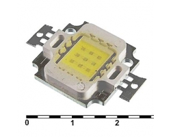 Мощные светодиоды: 10W 30v 800Lm 8000K white                         