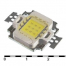 Мощные светодиоды: 10W 30v 800Lm 8000K white                         