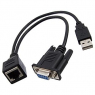 Разъем переходной: RJ45 to USB/DB9M                                  