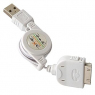 Шнур для мобильных устройств: USB2.0 iPhone/iPod/iPad 0,75m                     