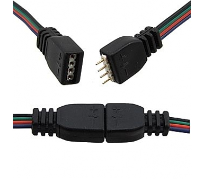 Светодиодная лента: LED4P black 0,3 m Светодиодная лента: LED4P black 0,3 m