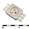 Мощные светодиоды: 3W 5v 140Lm RGB                                   
