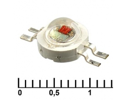 Мощные светодиоды: 3W R2,4v GB3,5v 50Lm RGB Мощные светодиоды: 3W R2,4v GB3,5v 50Lm RGB