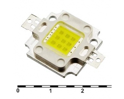 Мощные светодиоды: 10W 10v 900Lm 4200K white                         