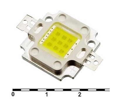 Мощные светодиоды: 10W 10v 900Lm 4200K white