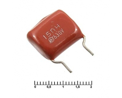 Конденсатор: 0.015uf   630v  10%  CL21                         