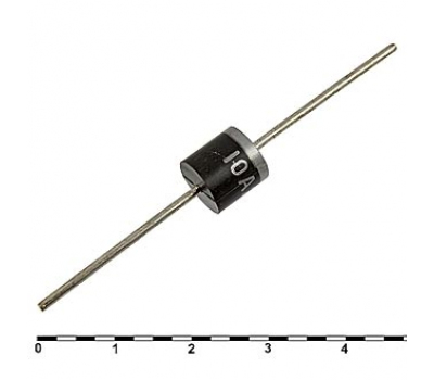 Диод: 10A10 (10A 1000V) R-6 Диод: 10A10 (10A 1000V) R-6
