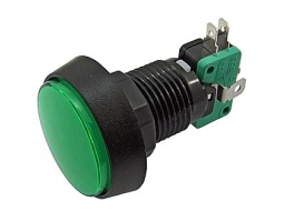 Кнопка: GMSI-4B-C no(nc)+nc(no) green                     