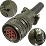 Разъем: KP2-16K7P M (каб.роз.)                            