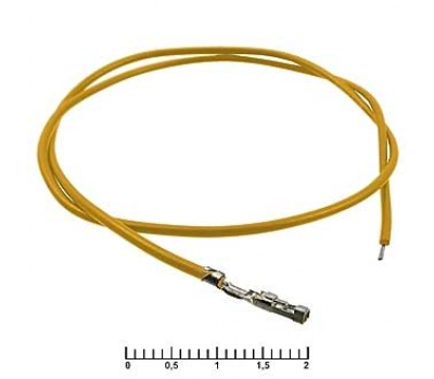 Разъем: BLS 2,54 mm AWG26 0,3m yellow