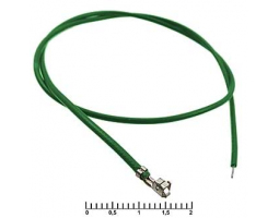 Разъем: H 2,54 mm AWG26 0,3m green                        