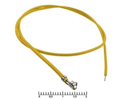 Разъем: H 2,54 mm AWG26 0,3m yellow                       