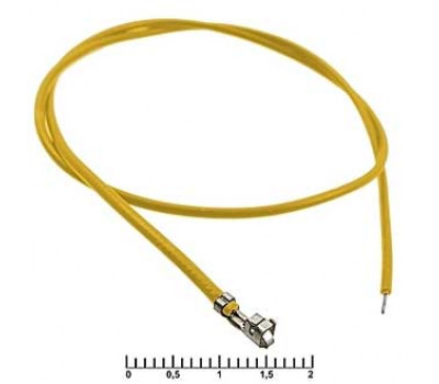 Разъем: H 2,54 mm AWG26 0,3m yellow