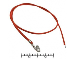 Разъем: HU 2,54 mm AWG26 0,3m red                         