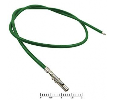 Разъем: MF-F 4,20 mm AWG20 0,3m green Разъем: MF-F 4,20 mm AWG20 0,3m green