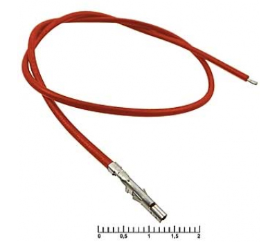 Разъем: MF-F 4,20 mm AWG20 0,3m red Разъем: MF-F 4,20 mm AWG20 0,3m red