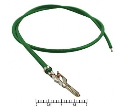Разъем: MF-M 4,20 mm AWG20 0,3m green Разъем: MF-M 4,20 mm AWG20 0,3m green