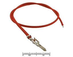 Разъем: MF-M 4,20 mm AWG20 0,3m red                       