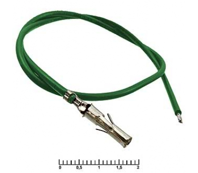 Разъем: MFT-F 6,20 mm AWG18 0,3m green