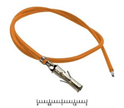 Разъем: MFT-F 6,20 mm AWG18 0,3m orang Разъем: MFT-F 6,20 mm AWG18 0,3m orang