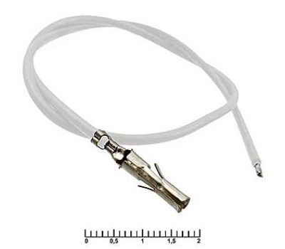 Разъем: MFT-F 6,20 mm AWG18 0,3m white Разъем: MFT-F 6,20 mm AWG18 0,3m white