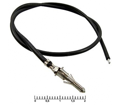 Разъем: MFT-M 6,20 mm AWG18 0,3m black Разъем: MFT-M 6,20 mm AWG18 0,3m black