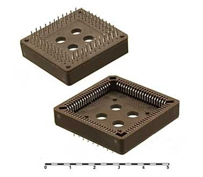 Панелька под микросхему: PLCC-84 Панелька под микросхему: PLCC-84