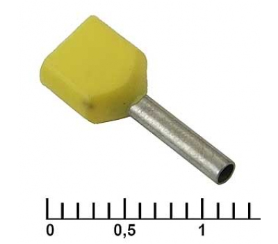 Наконечник: DTE00508 yellow (1x8mm) Наконечник: DTE00508 yellow (1x8mm)