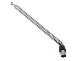 Антенна телескопическая: AST-17 D7mm S8 170-870mm Антенна телескопическая: AST-17 D7mm S8 170-870mm